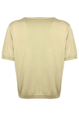 Green cotton jersey T-shirt MAURO GRIFONI | G9AB0003ABU73G